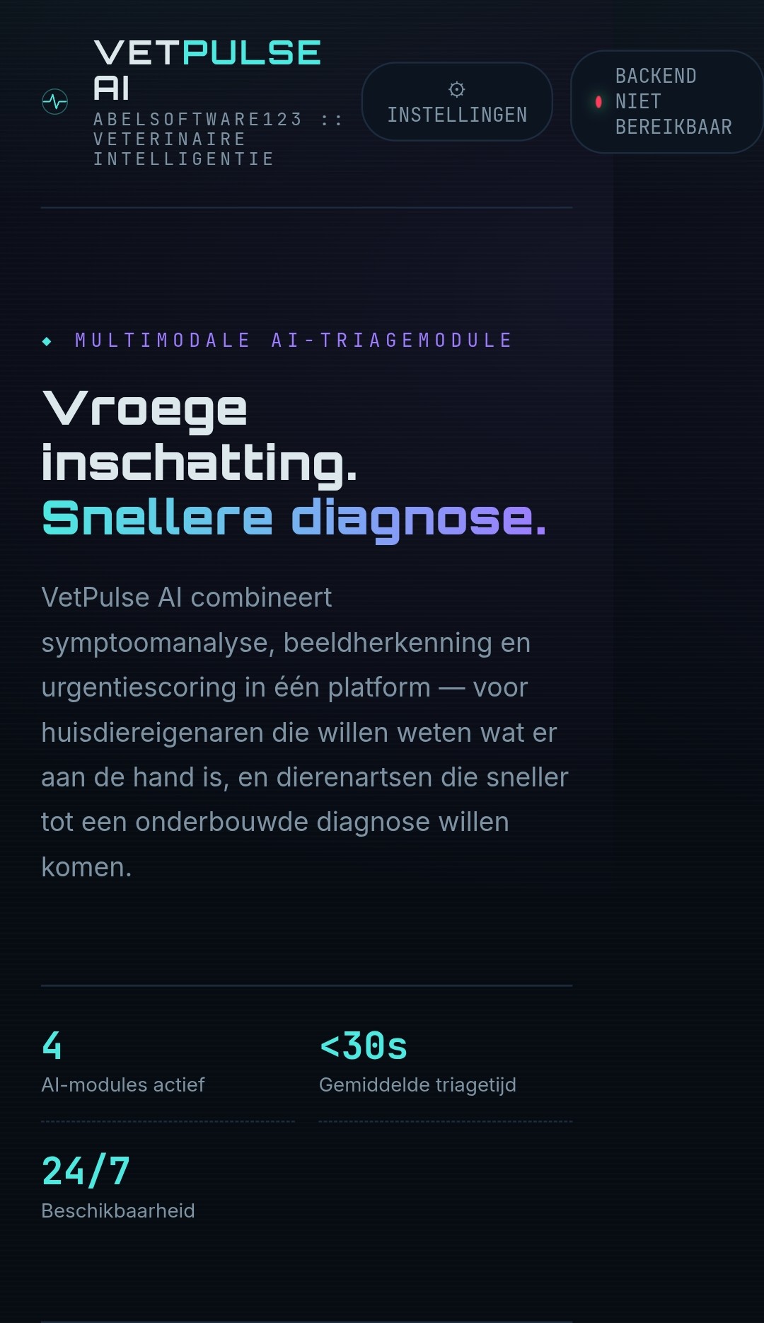 VetPulse AI - computer vision beeldanalyse