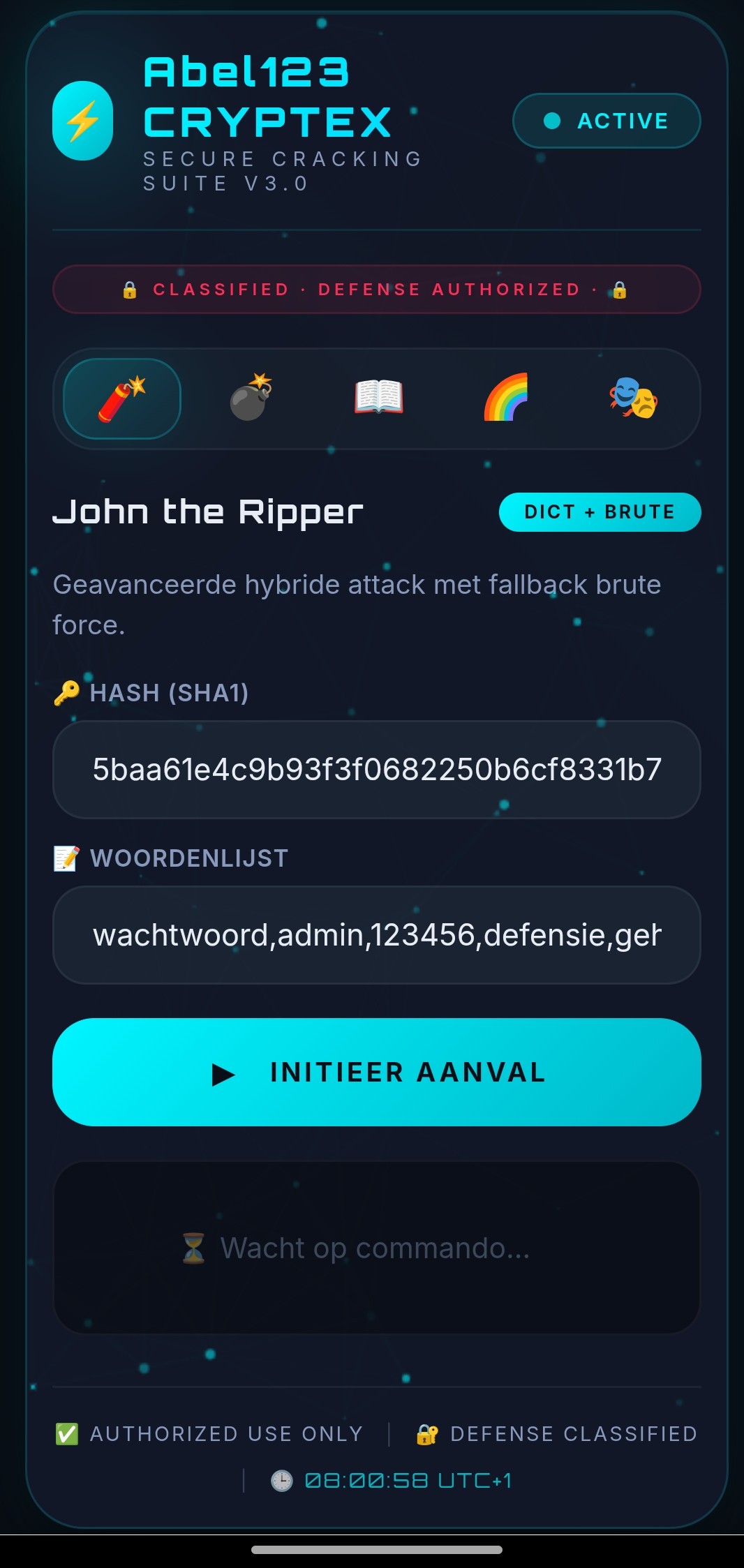 Abel123 Password Ripper